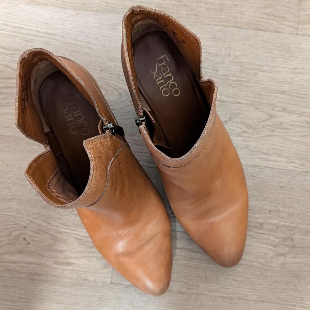 Franco-sarto Women's Tan and Brown Boots